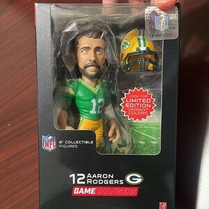 NIB NFL AARON RODGERS Green Bay Packers, Rare Variant ExciteGamechangers…